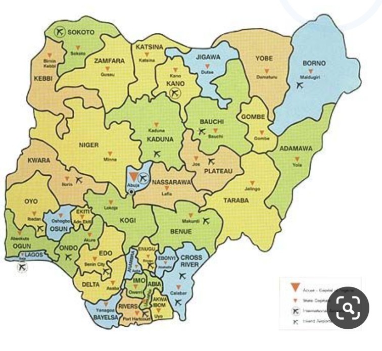 Nigeria 36 States And Capital List Of Nigerian States By GDP